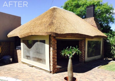 Thatch Overhaul Service by Thatchscapes in Durbanville