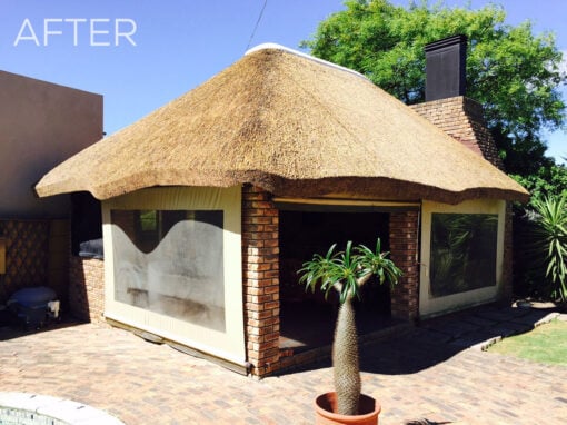 Thatch Overhaul Service by Thatchscapes in Durbanville