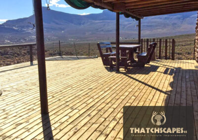 Hammelhoek Game Reserve gets a brand new Wooden Deck